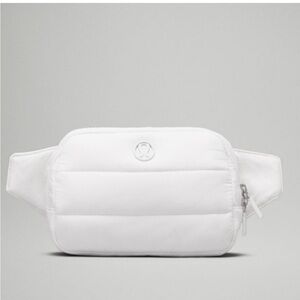 NWT Lululemon Everywhere Belt Bag Wunder Puff Large Quilted White 2L Fanny Pack